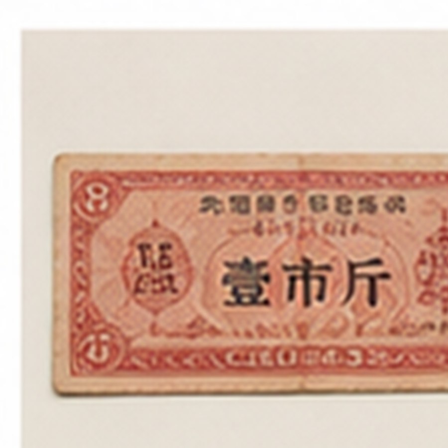 民国全国粮票旧藏 · 包浆自然