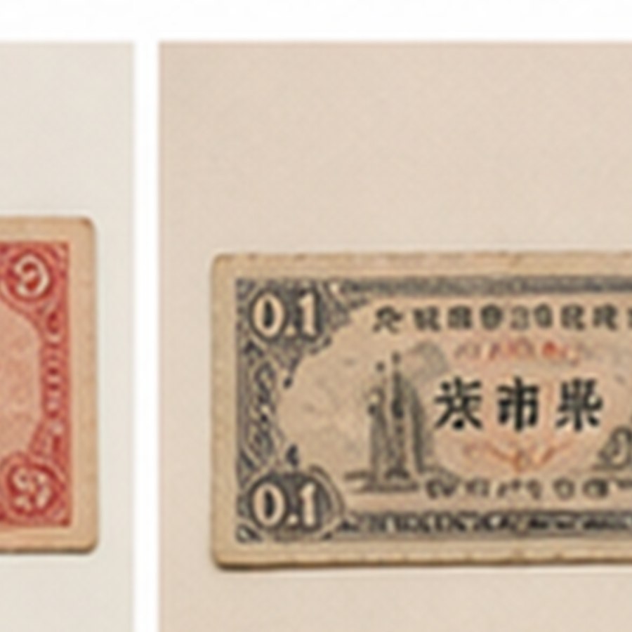 民国地方粮票套组 · 品相完整