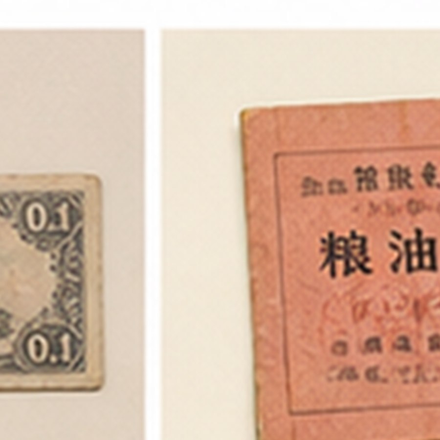 民国布票收藏册 · 纹饰清晰