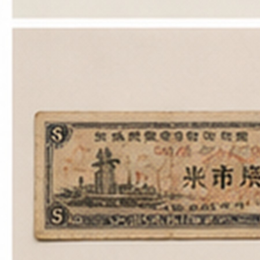 民国粮油票册 · 包浆自然