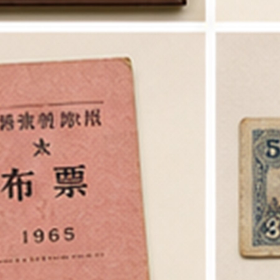 清式副食品票本 · 色泽温润