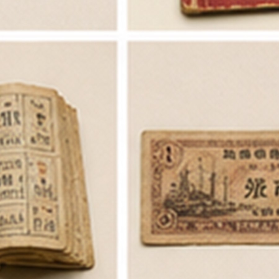 清式工业品票证 · 陈设雅致