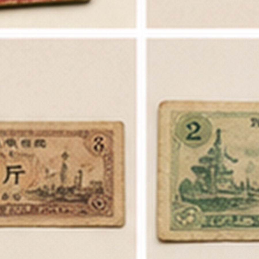 清式粮票框装件 · 收藏佳品