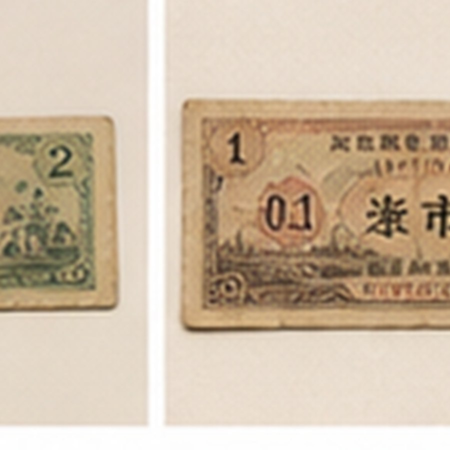 古韵计划供应券 · 纹饰清晰
