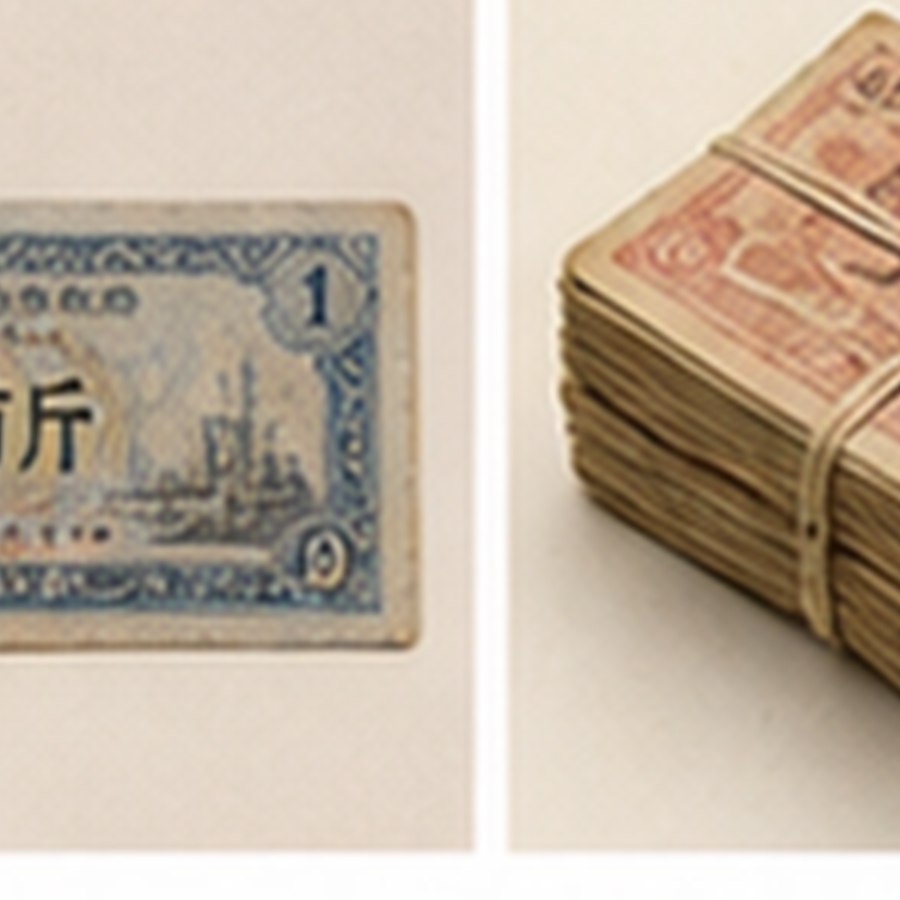 古韵粮票框装件 · 收藏佳品