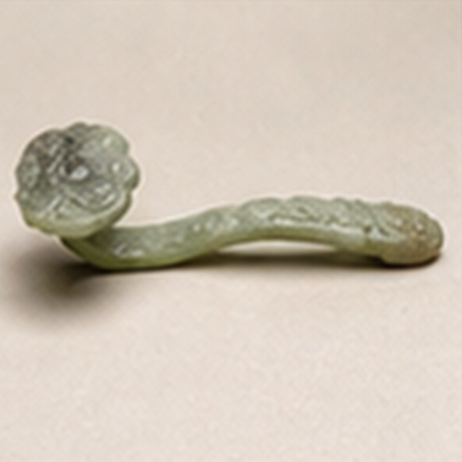 雅藏黄玉福寿把件 · 陈设雅致